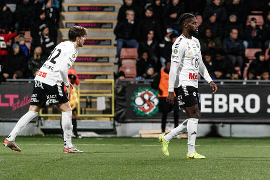 Örebros Joseph Baffoe deppar