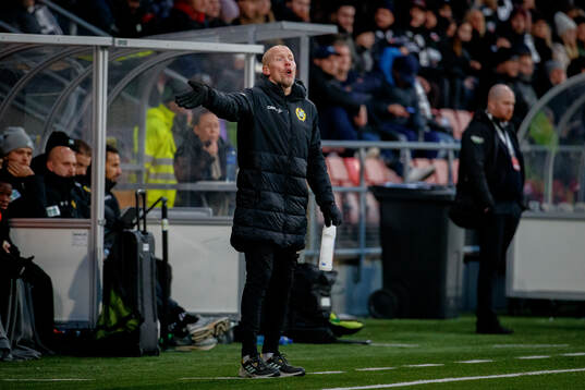 Hammarby TFFs huvudtränare Fredrik Samuelsson