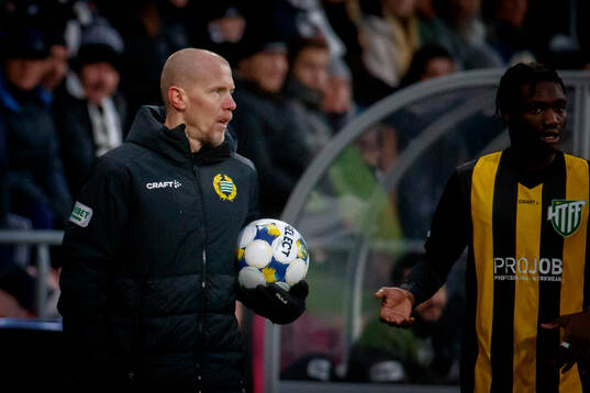 Hammarby TFFs huvudtränare Fredrik Samuelsson