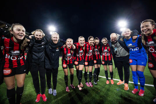 Brommapojkarnas fystränare Lovisa Lundqvist,