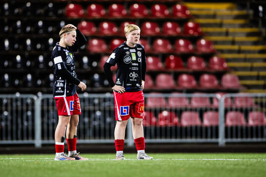 KIF Örebros Emilia Jägestedt Widstrand och Lilly