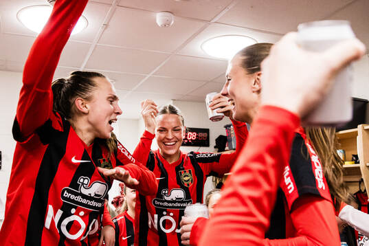 Brommapojkarnas Frida Thörnqvist, Isabelle Navrén och