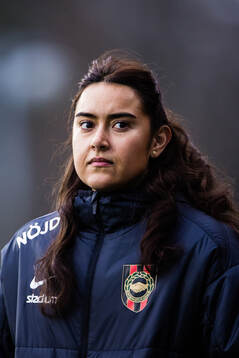 Brommapojkarnas fysioterapeut Natalia Lassholm