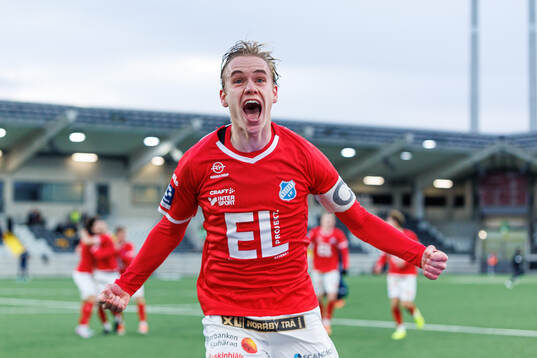 Norrbys Vidar Svendsén jublar