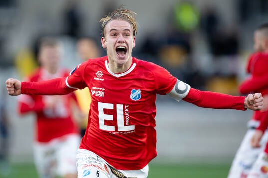 Norrbys Vidar Svendsén jublar