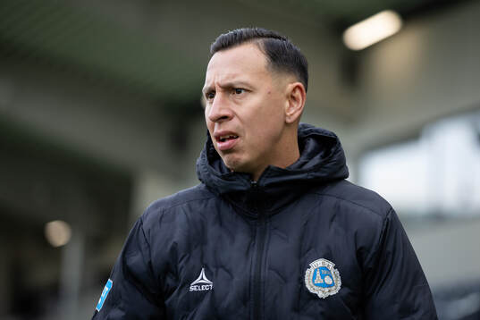 Utsiktens tränare Martin Smedberg Dalence