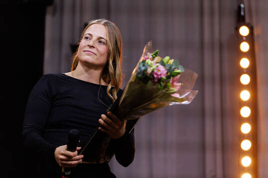 Anna Anvegård, BK Häcken tilldelas priset för årets