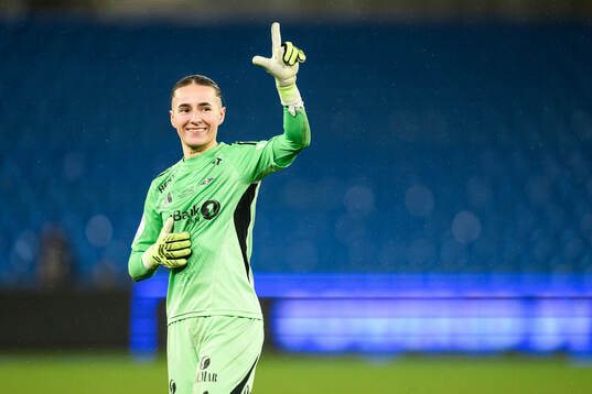 Goalkeeper Rugile Maria Rulyte of Rosenborg