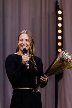 Anna Anvegård, BK Häcken tilldelas priset för årets