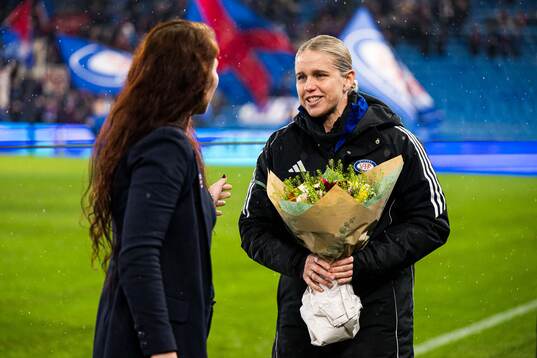 Lise Klaveness, president of the Norwegian Football
