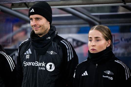 Head coach Robin Shroot and assistant coach Sigrid Heien
