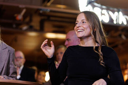 Anna Anvegård, BK Häcken tilldelas priset för årets
