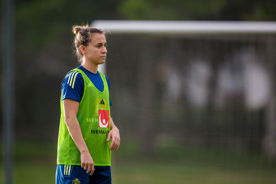 Julia Zigiotti Olme of the women's national football team
