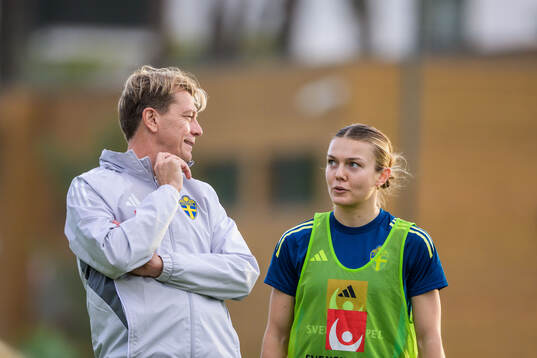 Beata Olsson and Beata Olsson of the women's national