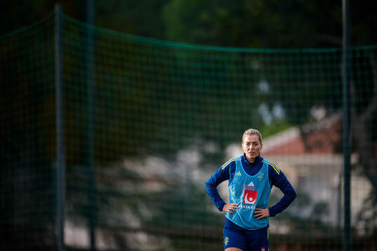 Linda Sembrant of the women's national football team of