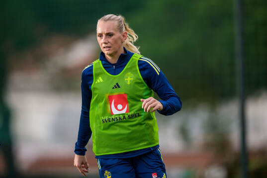 Stina Blackstenius of the women's national football team of
