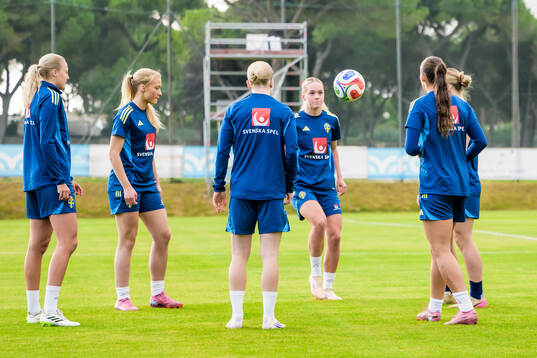 Hanna Lundkvist of the women's national football team of