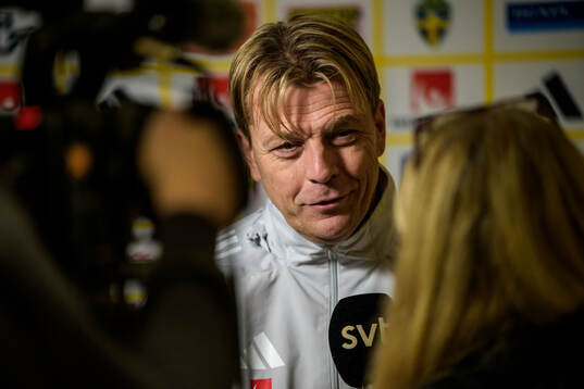 Head coach Tony Gustavsson of the women’s national