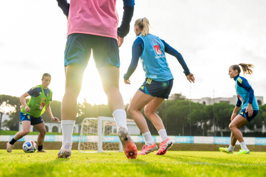 Bläddra bland fler bilder av Football, Sweden, Training