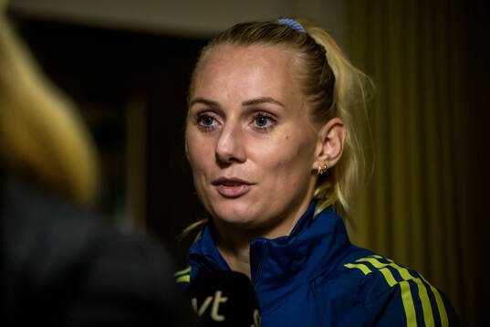 Stina Blackstenius of the women's national football team of