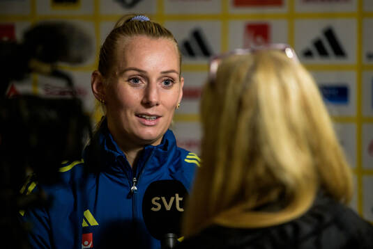 Stina Blackstenius of the women's national football team of