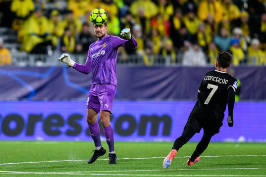 goalkeeper Nikita Haikin of Bodø/Glimt