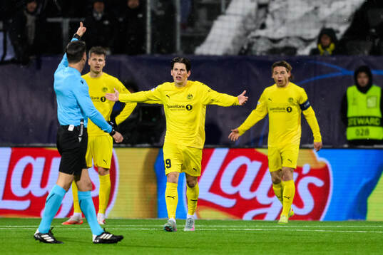 of Bodø/Glimt Sondre Brunstad Fet reacts