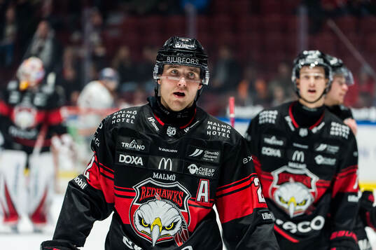 Malmö Redhawks Janne Kuokkanen deppar