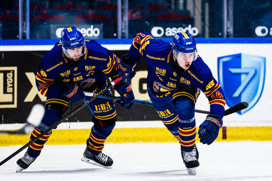 Djurgårdens Marcus Krüger och Anton Frondell