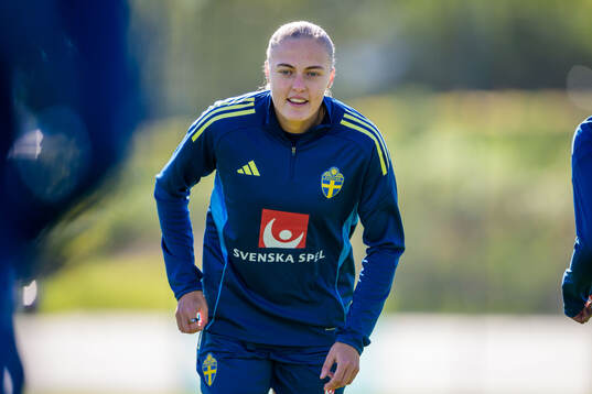 Elma Junttila Nelhage of the women's national football team