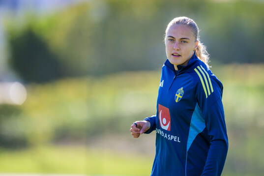 Elma Junttila Nelhage of the women's national football team