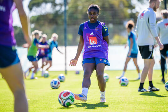Monica Jusu Bah of the women's national football team of