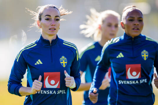 Kosovare Asllani of the women's national football team of