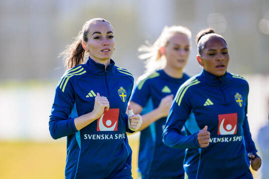 Kosovare Asllani of the women's national football team of