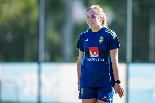 Alice Bergström of the women's national football team of