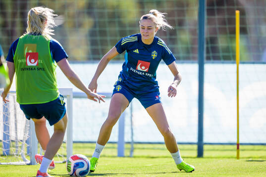 Fridolina Rolfö of the women's national football team of