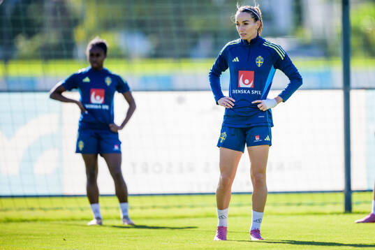 Kosovare Asllani of the women's national football team of