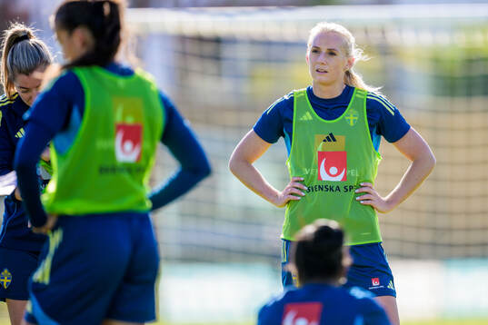 Stina Blackstenius of the women's national football team of