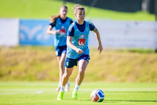 Julia Zigiotti Olme of the women's national football team