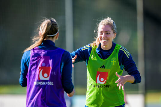 Linda Sembrant of the women's national football team of