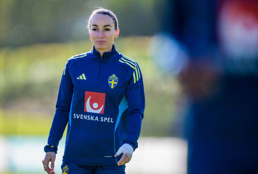 Kosovare Asllani of the women's national football team of