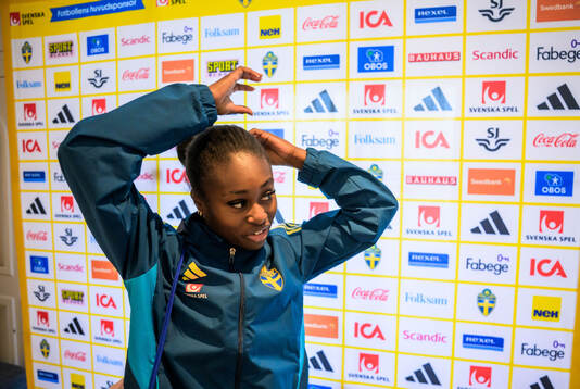 Monica Jusu Bah of the women's national football team of