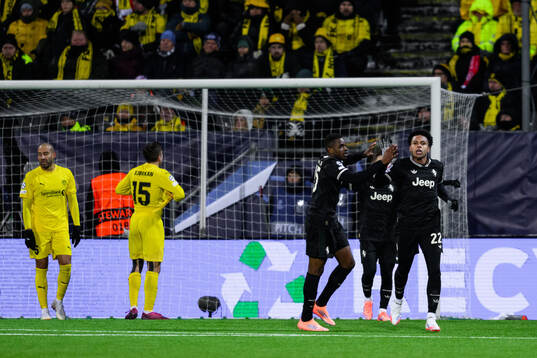 Weston McKennie of Juventus celebrates