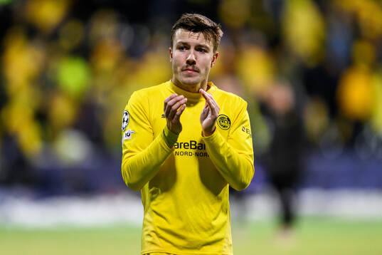 Fredrik Bjørkan of Bodø/Glimt looks dejected