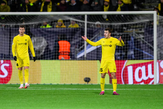 Fredrik Bjørkan of Bodø/Glimt looks dejected