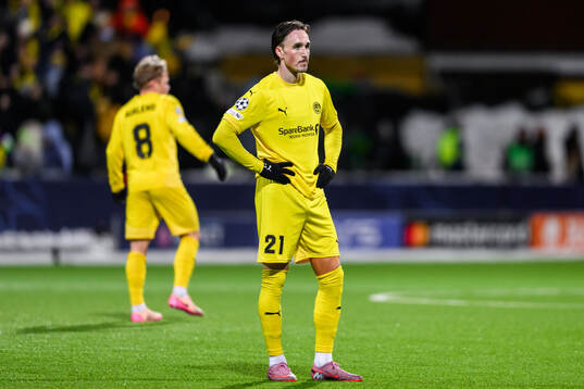Andreas Helmersen of Bodø/Glimt looks dejected