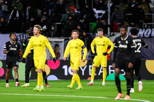Odin Bjørtuft of Bodø/Glimt looks dejected