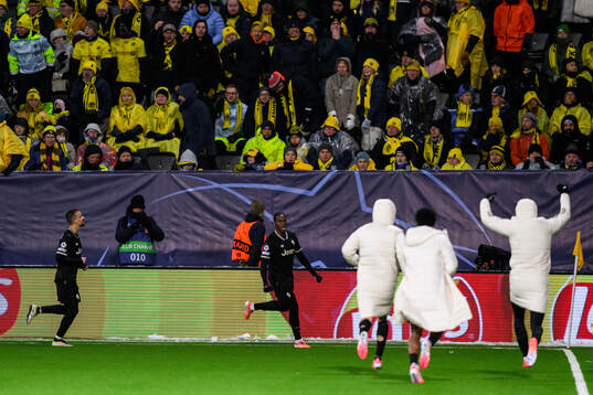 Jonathan David of Juventus celebrates