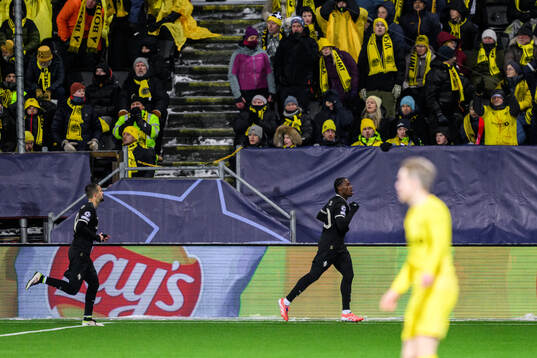 Jonathan David of Juventus celebrates