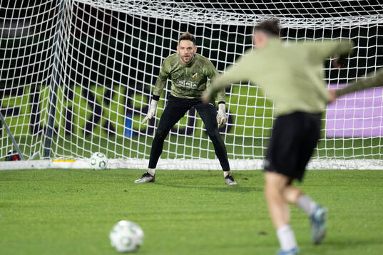 Goalkeeper Etrit Berisha